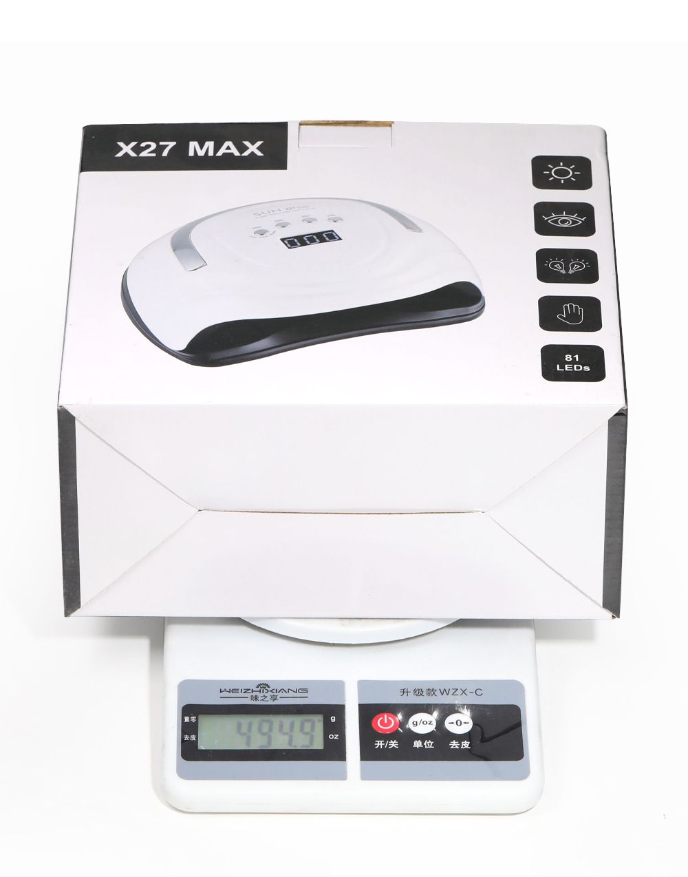Nagel-Phototherapie-Maschine 350W intelligenter Sensor UV-Gel