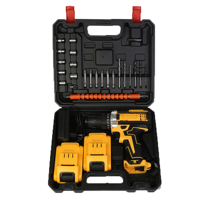 Rechargeable electric drill, lithium battery, multifunctional