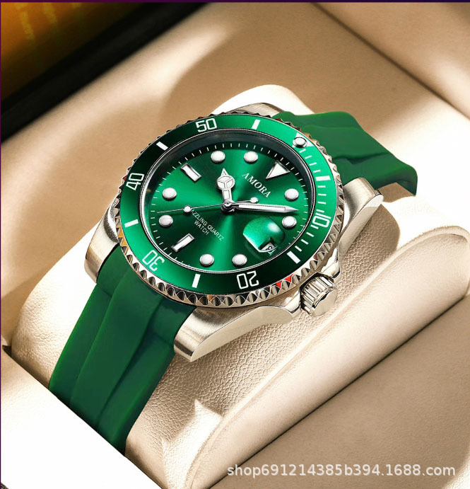Men's automatic watch sports waterproof quartz luminous