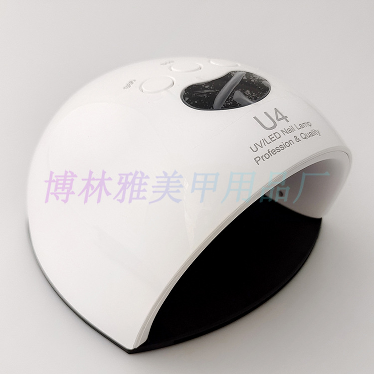 LED/UV nail curing lamp with slipper design, hands and feet