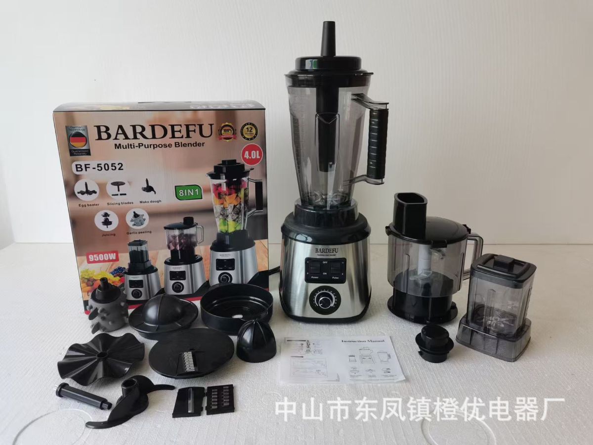 4L Blender, 8-in-1 Edelstahl Hochleistungsmixer