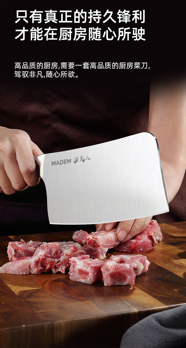 Yangjiang stainless steel kitchen knife set with knife holder
