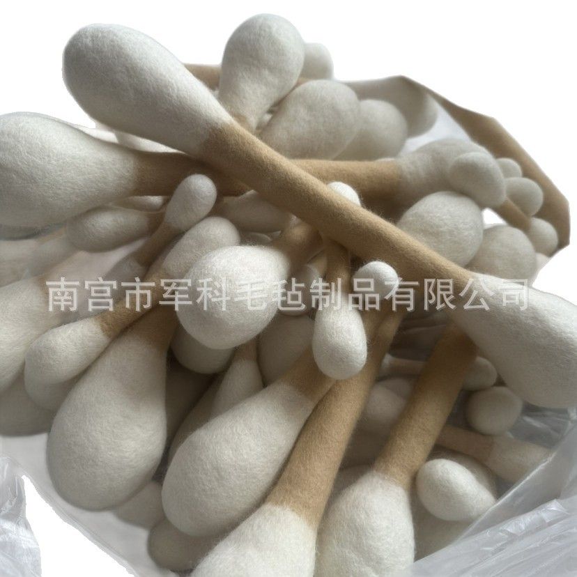 10-40cm跨境热销羊毛毡猫玩具逗猫棒自嗨解闷逗猫棒猫棉签猫薄荷