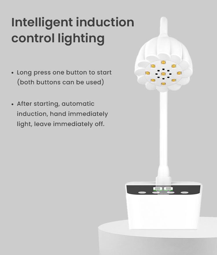UV nail dryer machine smart wireless non-yellowing