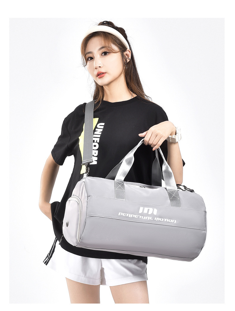 Fitness Bag with Wet and Dry Compartments