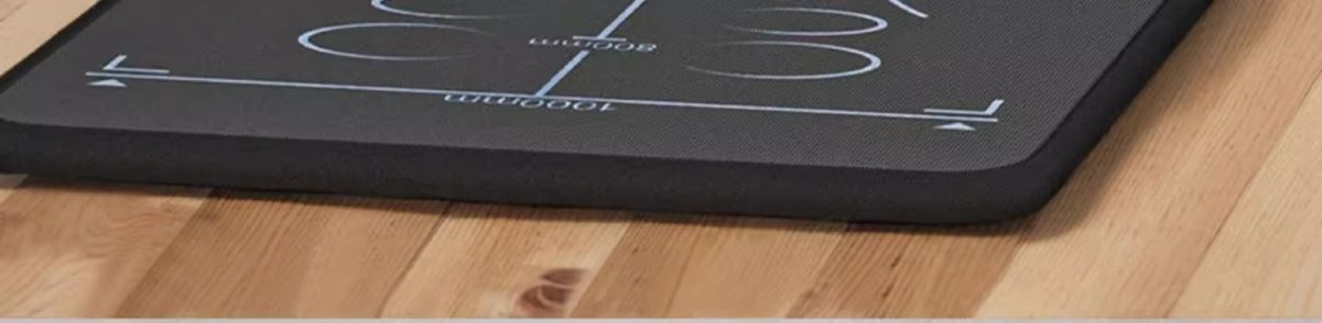 Bauchroller-Matte mit Knieschutz, Bauchmuskelrad für Herren