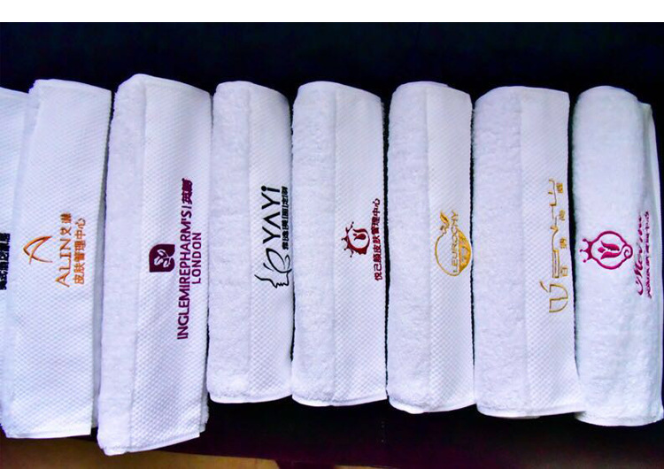 Hotel towel pure cotton extra absorbent white bath towel