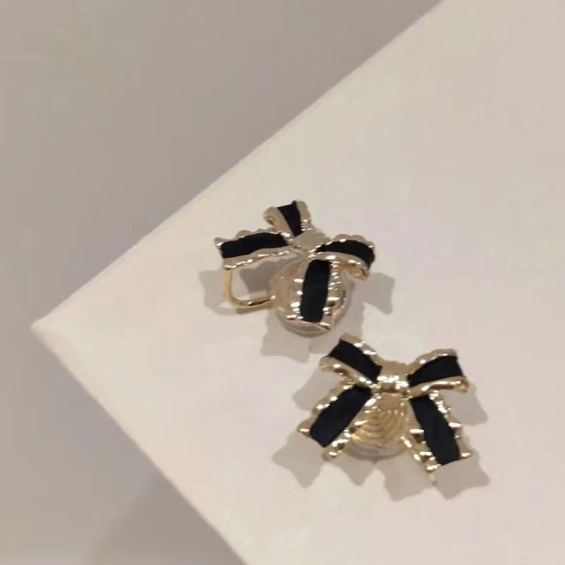 Perlen-Blüten-Vintage-Ohrclips ohne Ohrlochstich