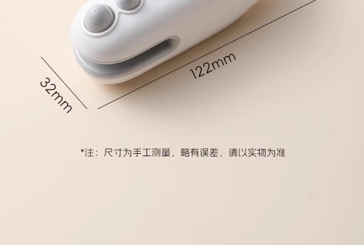 Mini hand-press plastic bag sealing machine