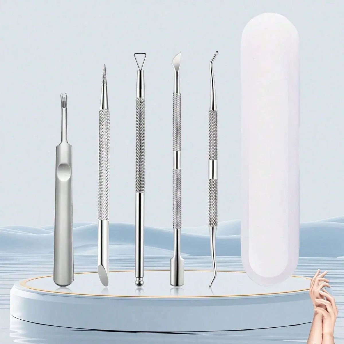 Nagelpflege-Set 5-teilig mit Werkzeugen für eingewachsene Nägel