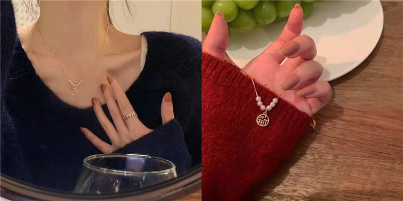 Kelebek yay kolye, gümüş zincir, kadın