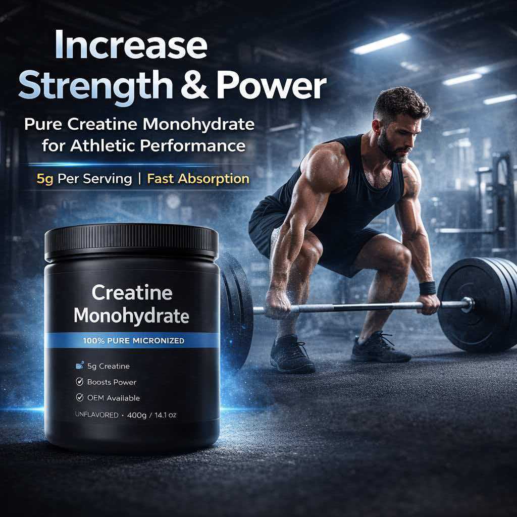 Creatine Monohydrate Fitness Spor Takviyesi 400g