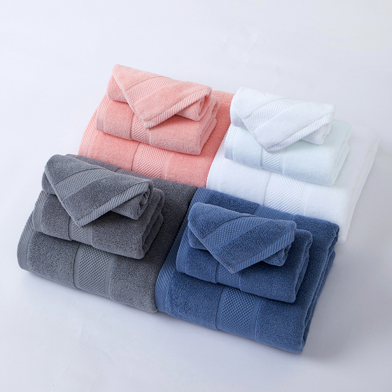 Pure cotton towel three-piece set, gift box
