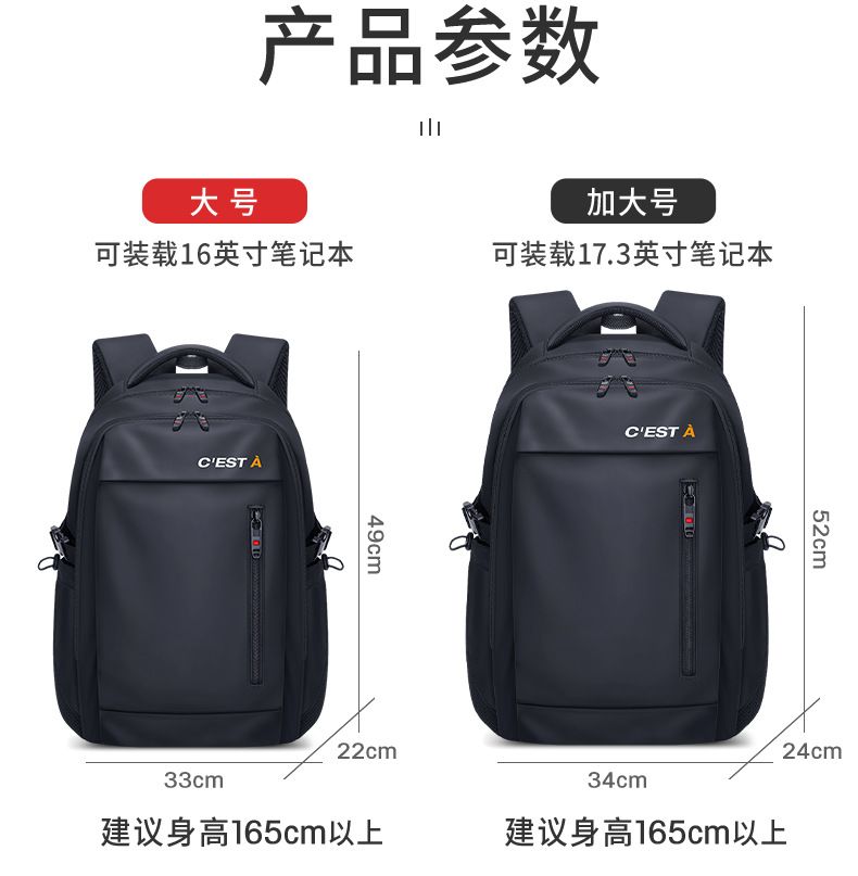 Men's backpack, laptop, travel, extra large