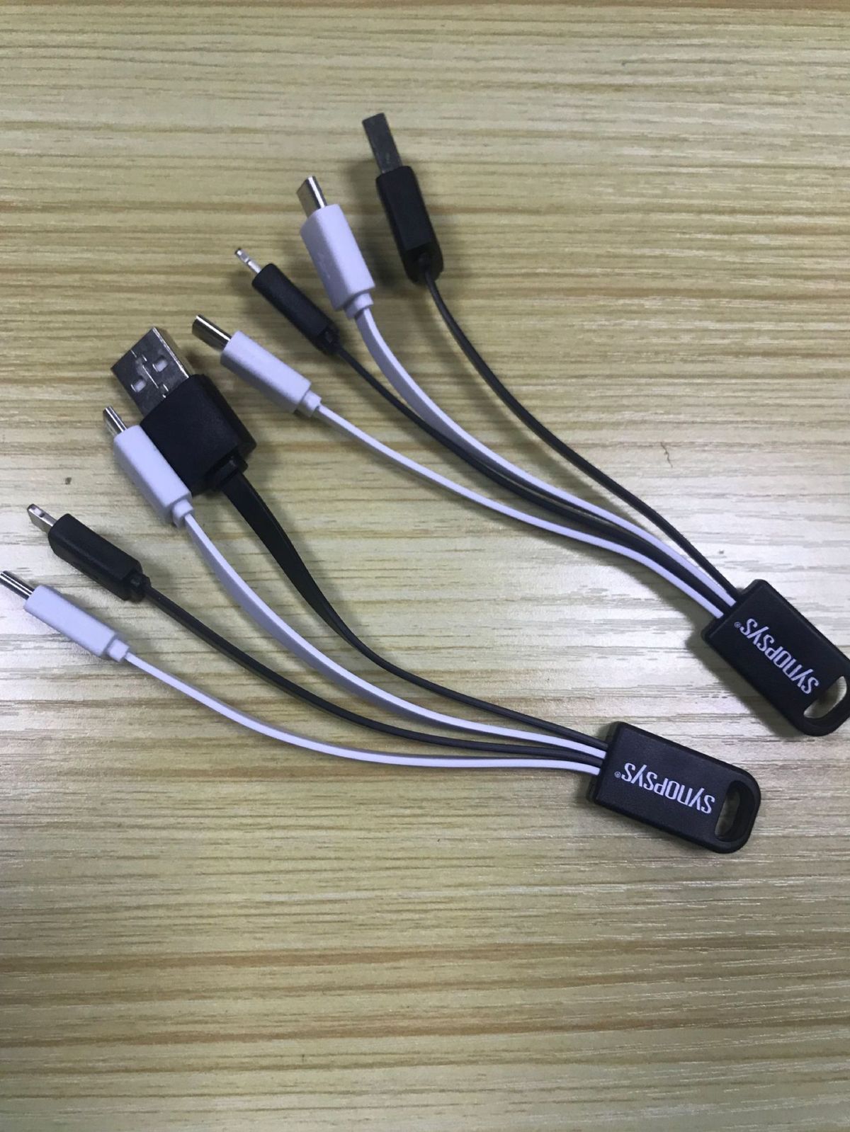 Üçü bir arada hızlı şarj kablosu, Type-C, multi