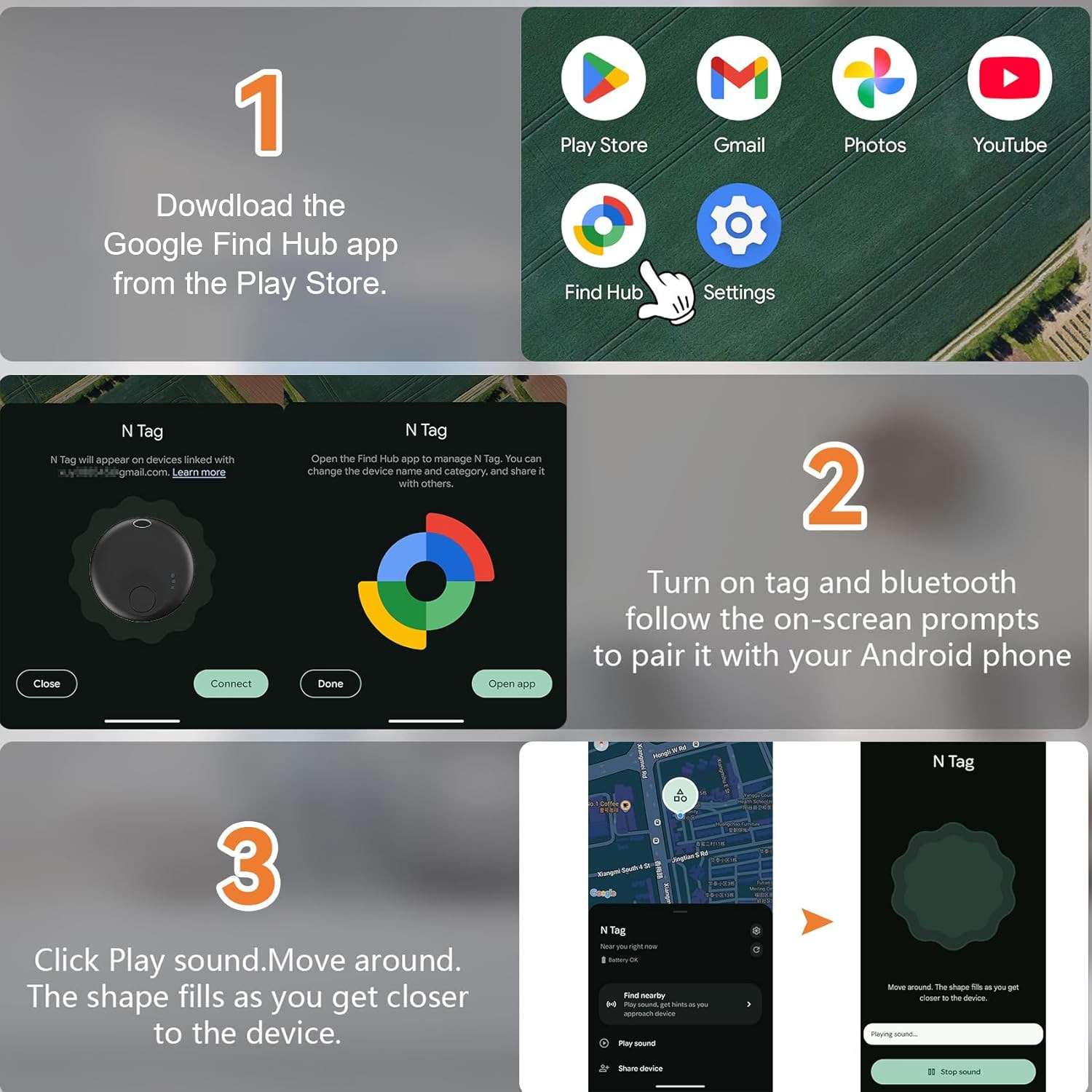 Google Android GPS location tracker device