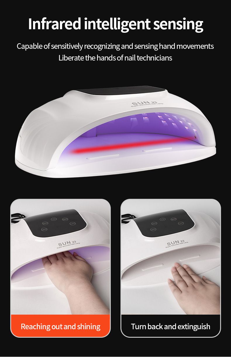 UV LED tırnak kurutma lambası çok fonksiyonlu jel tırnak için