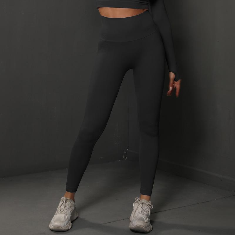 Gülümsüyen yüz yoga pantolonu, peach lift, yüksek bel