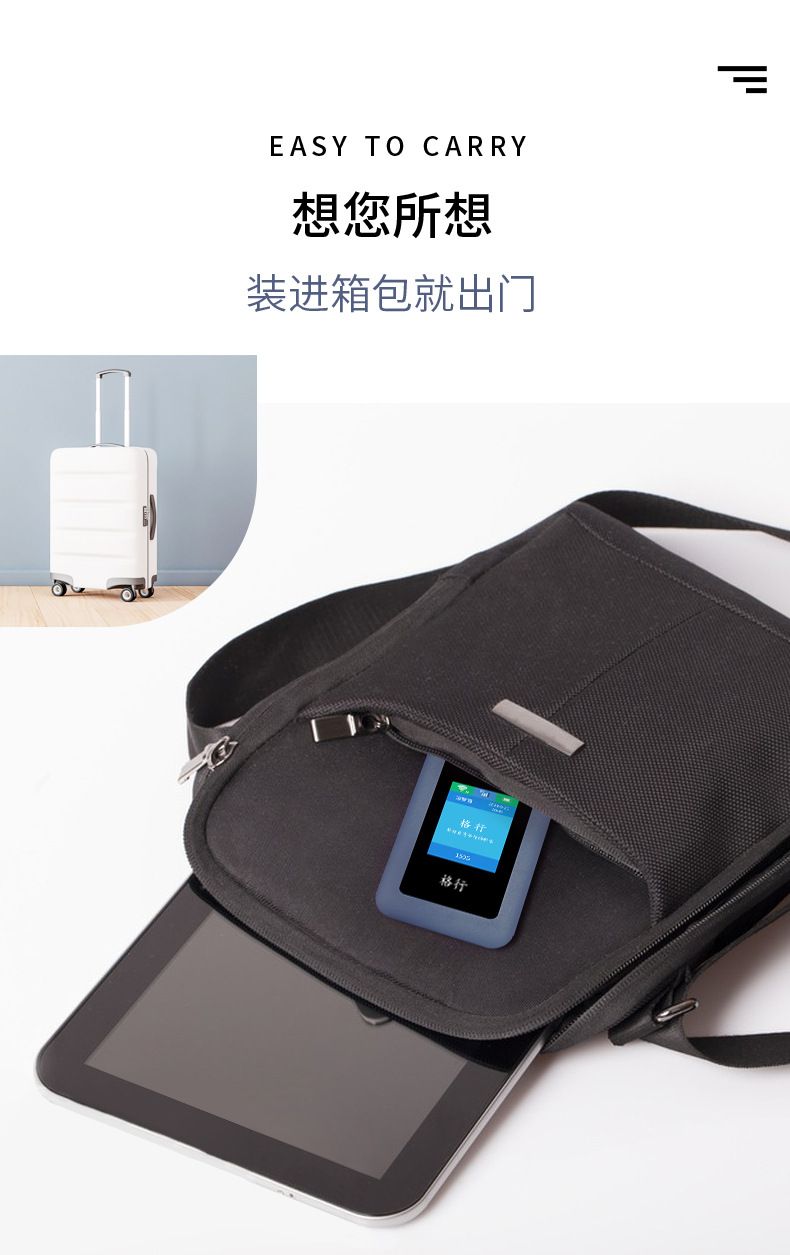 5G portable WiFi 6 router for travel and gaming