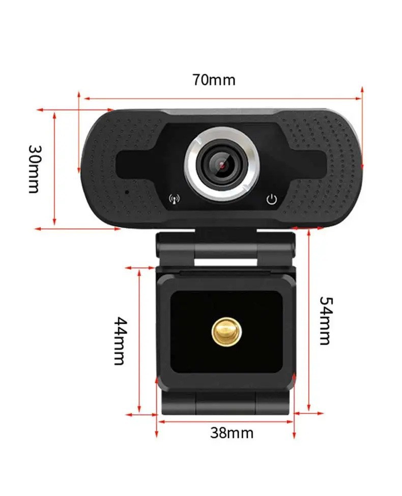 Computer Webcam 1080P HD USB Desktop Video Conference