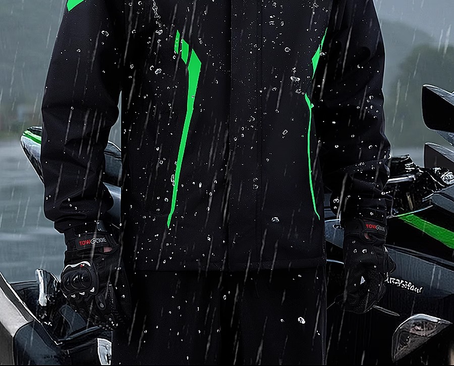 Raincoat, full body waterproof, motorcycle and bicycle use