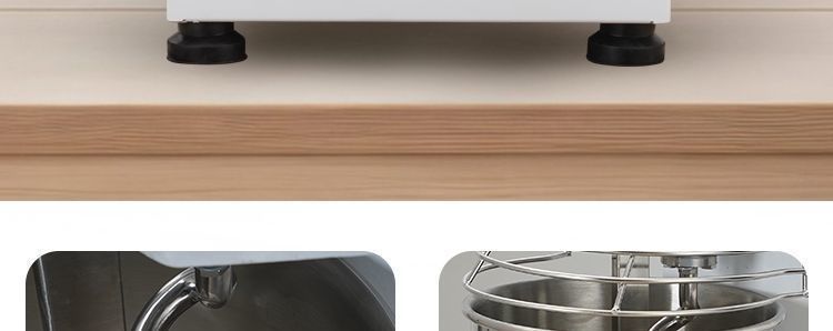 A10 dough mixer, 1-7 kg, dual speed, ultra-quiet