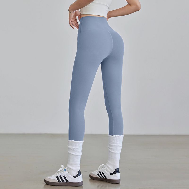 Yoga-Leggings mit Bauchstraffung, schnelltrocknend, nahtlos