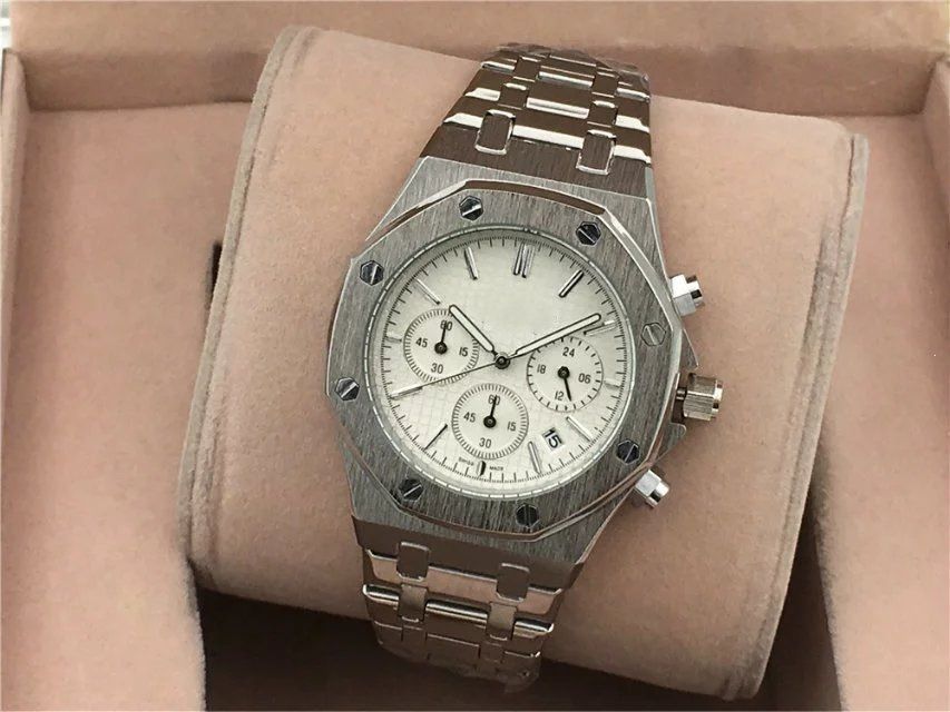 Swiss 6-needle men's quartz sports watch