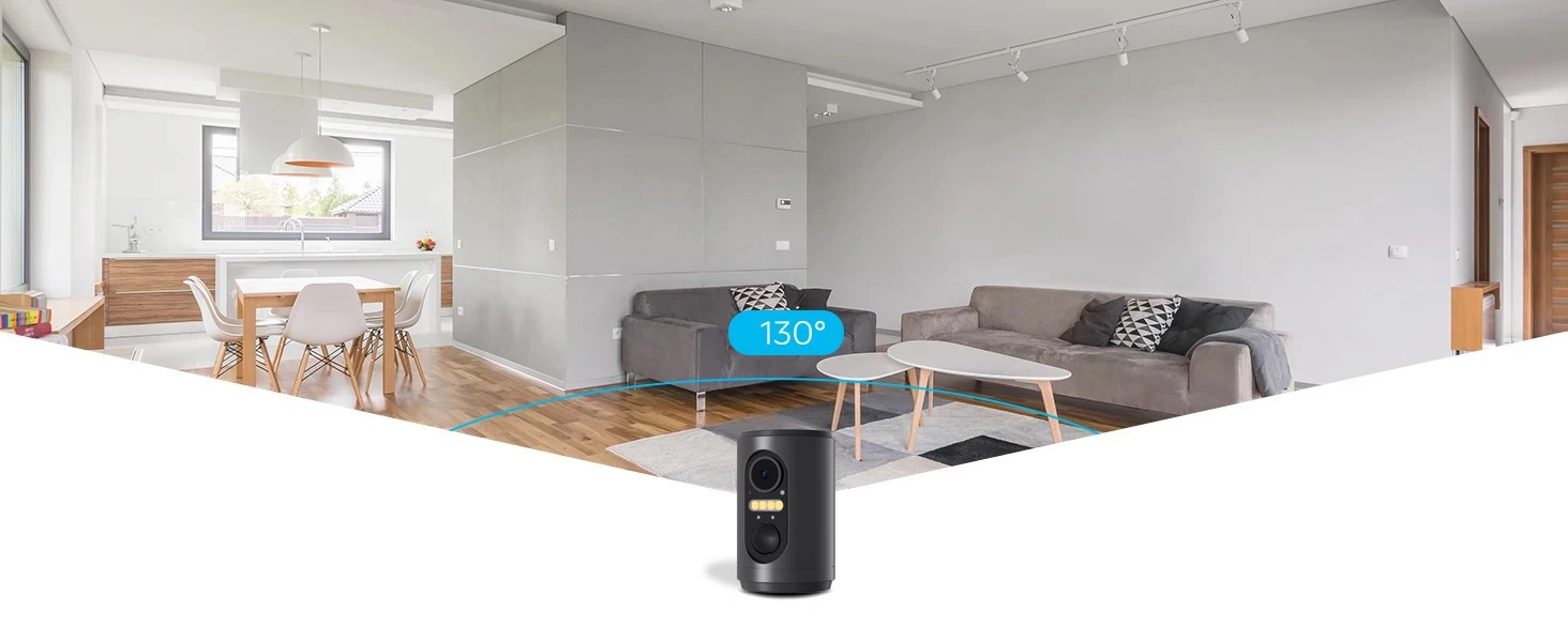 Kabellose WiFi-Sicherheitskamera mit Nachtsicht und Bewegungserkennung