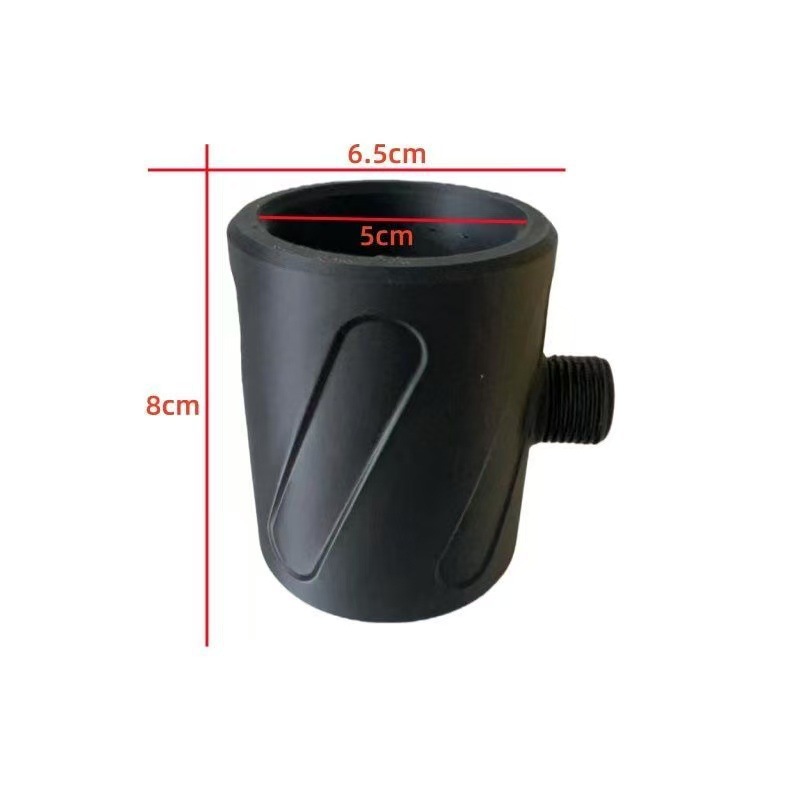 Showerhead, high-pressure, ring-shaped increased water flow