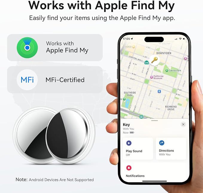 Mini GPS takip cihazı, iOS uyumlu akıllı konum belirleme