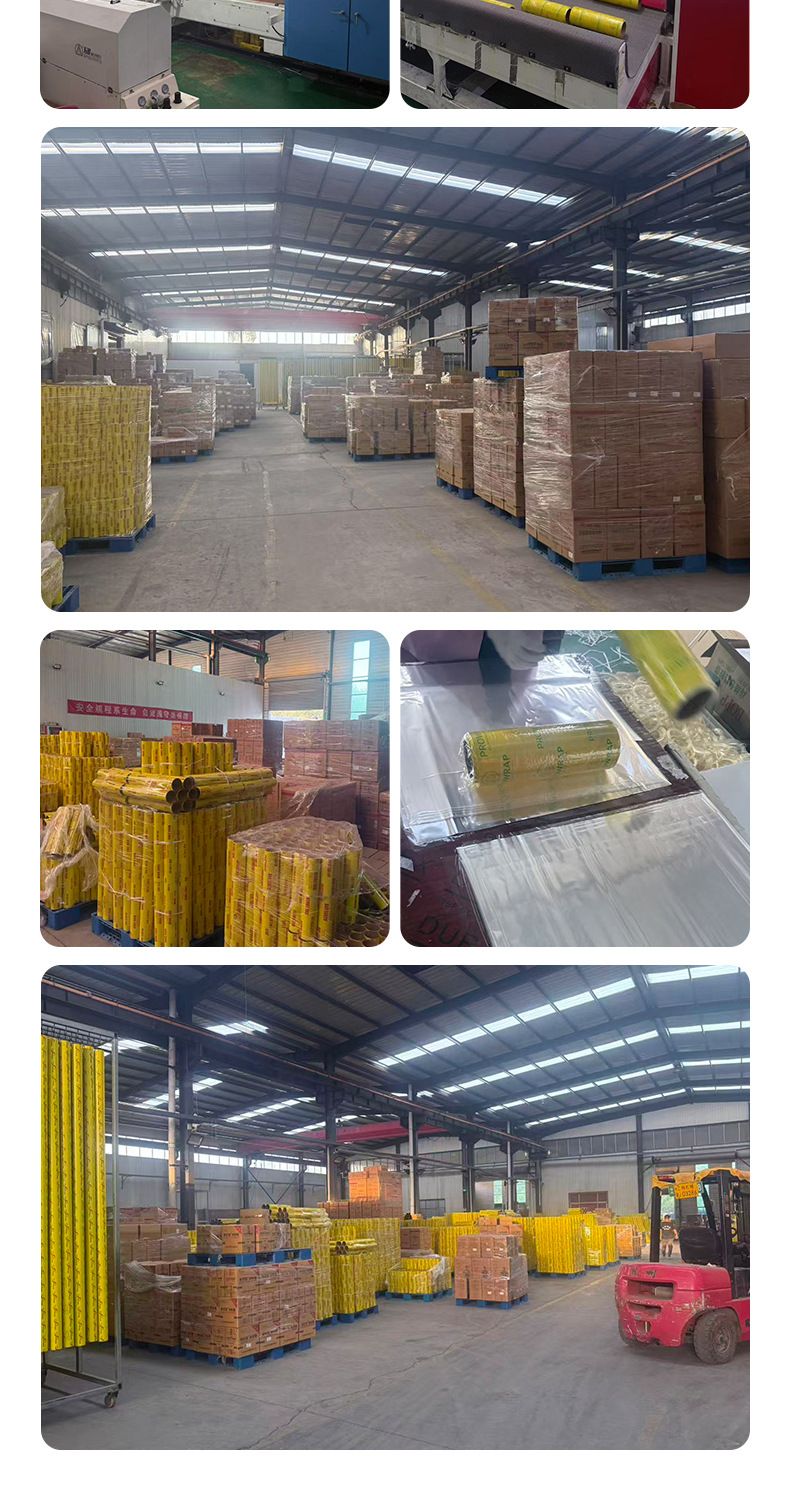 Gıda sınıfı streç film, jumbo rulo, PVC
