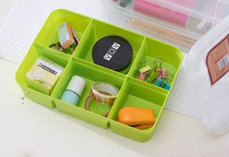 Transparent Stackable Jewelry Storage Box for Cosmetics and Accessories