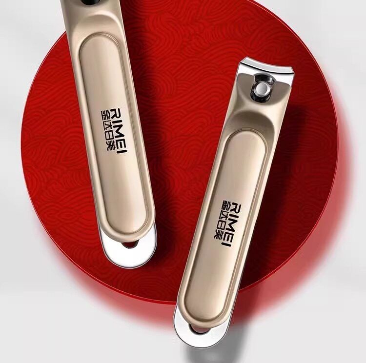 Nail clipper set large angled type, pedicure tool, cuticle trimmer