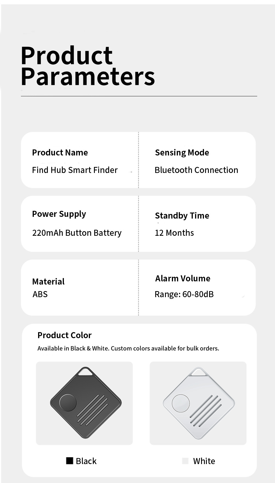 findHUB Bluetooth cihaz takip cihazı, Android uyumlu