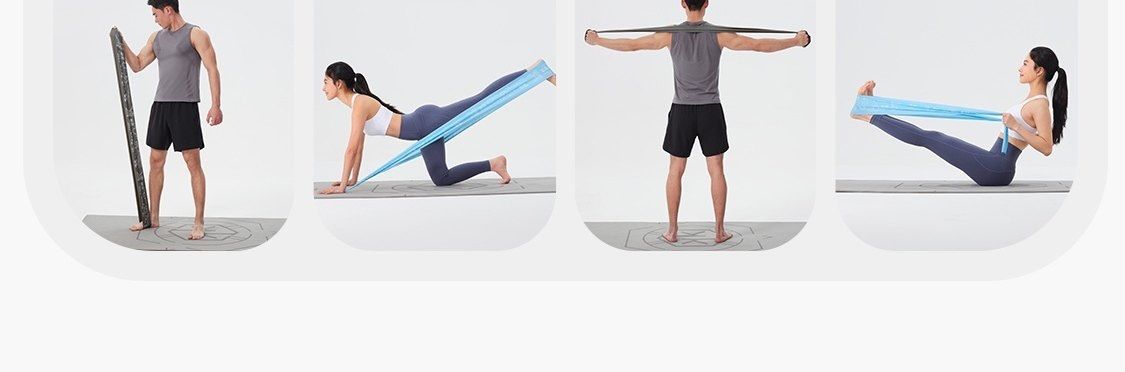 Keep yoga elastik bandı, sırt ve kalça eğitimi, direnç
