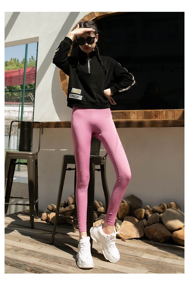 Kadınlar için yeni yoga pantolonları, yazlık, dar kesim, kalça kaldırma, esnek, zayıflama, çabuk kuruyan, koşu, fitness, yüksek belli, taban katmanlı spor pantolonları.