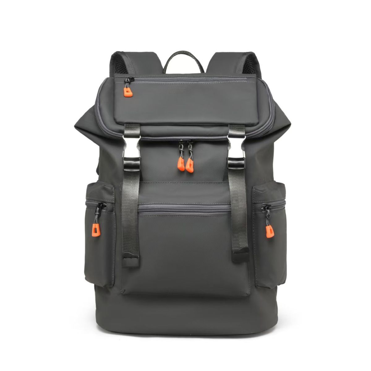 Erkek seyahat sırt çantası, çok işlevli, laptop compartmanı, pürüzüz renk