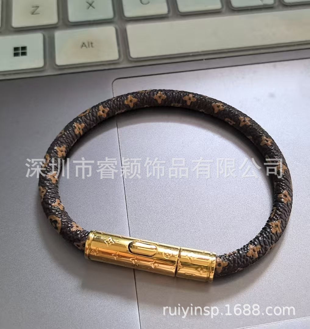 Leather Rope Bracelet Women Minimalist Luxury Couple