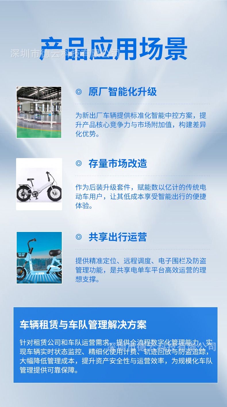 Electric vehicle GPS and Beidou locator, anti-theft