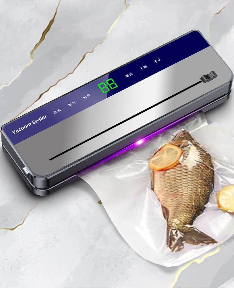 Stainless steel fully automatic vacuum sealing machine food preservation