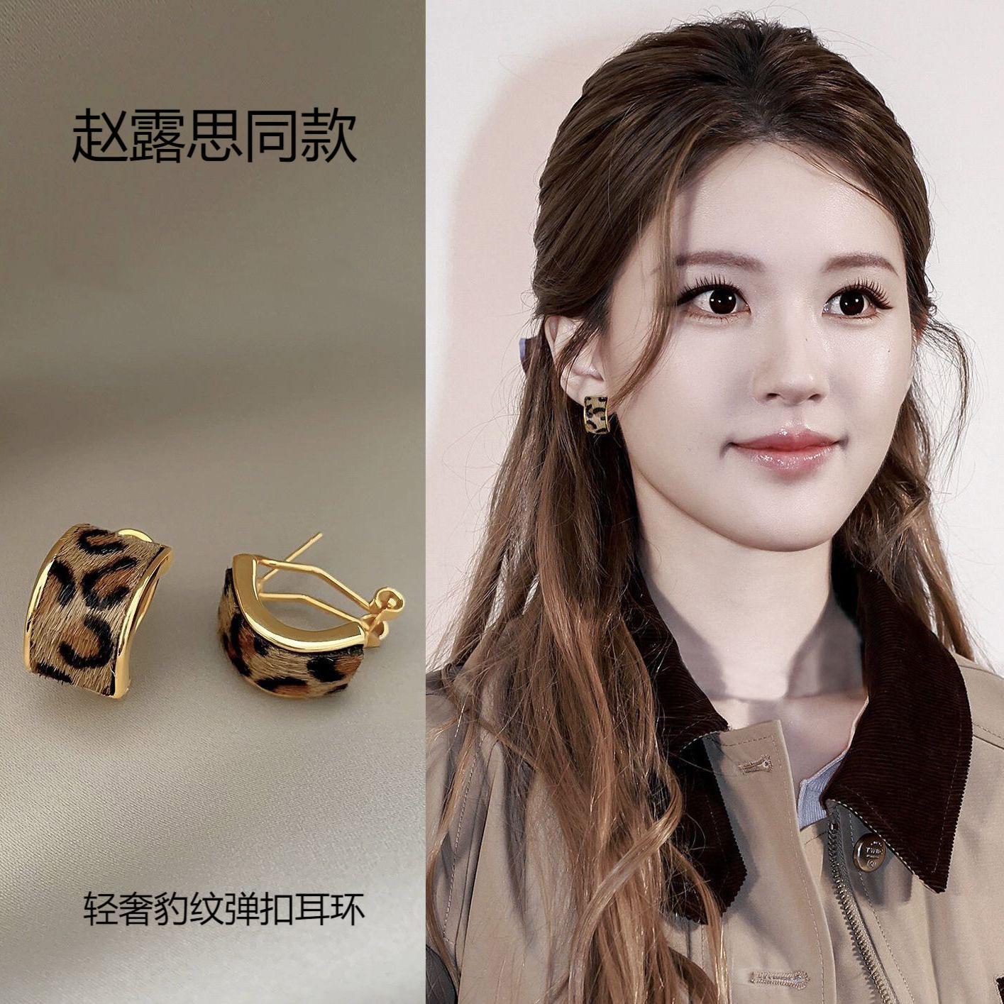 Design earrings, lightweight luxury, versatile, elegant