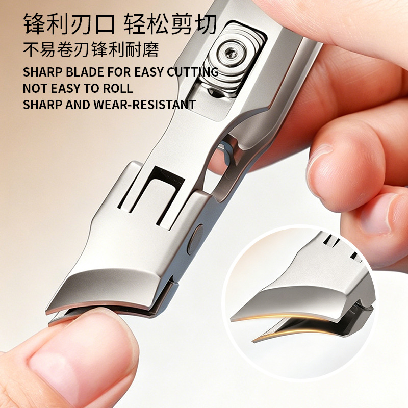 Ingrown toenail clipper set with curved cutting design