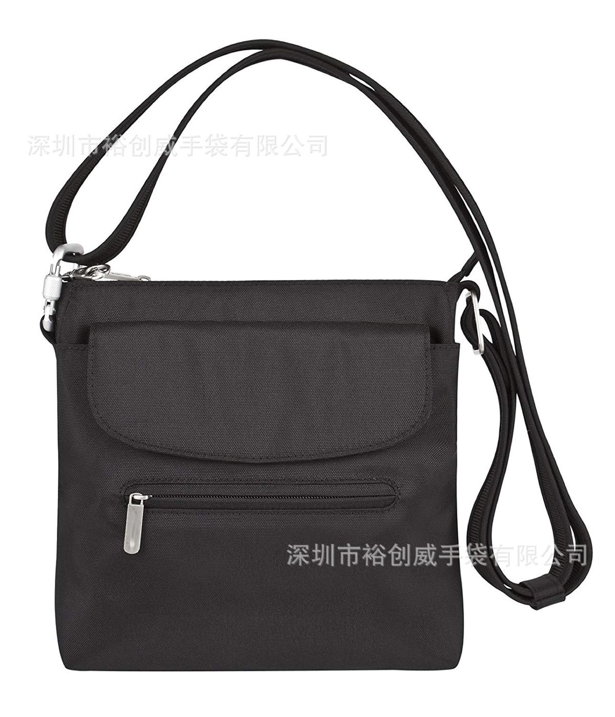 Crossbody phone bag, passport and document wallet with RFID