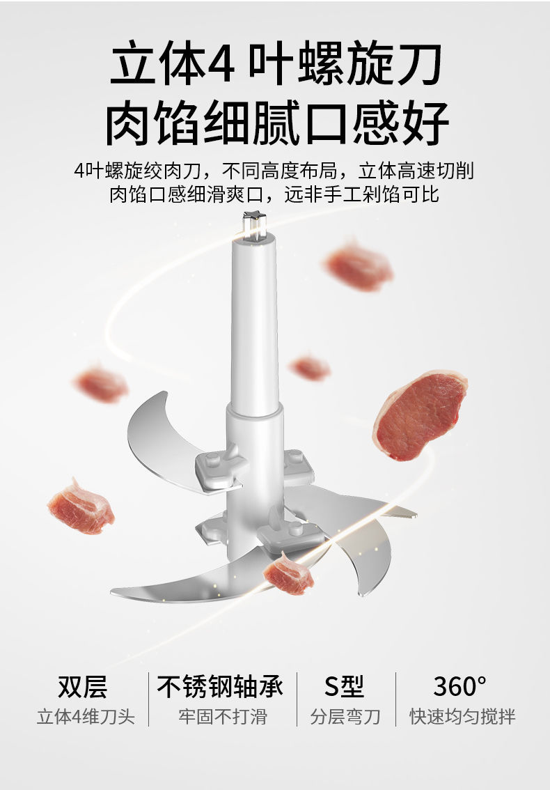 Electric Meat Grinder 110V/220V Multifunctional