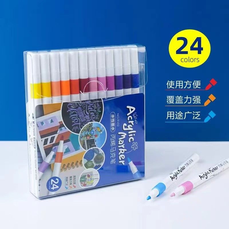 Auswaschbare Acrylmarker für Kinder