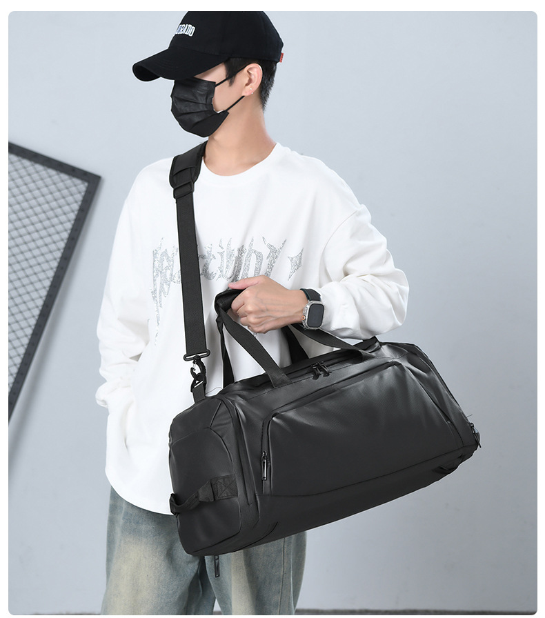 Sports backpack, wet/dry compartments 50L