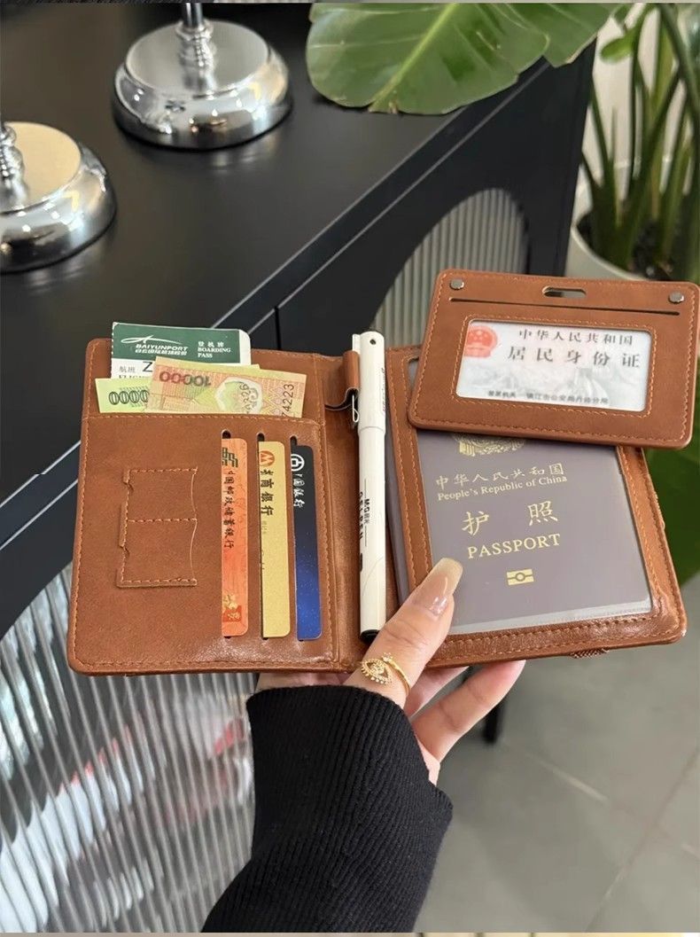 Pasaport kılıfı, çok fonksiyonlu seyahat organizer