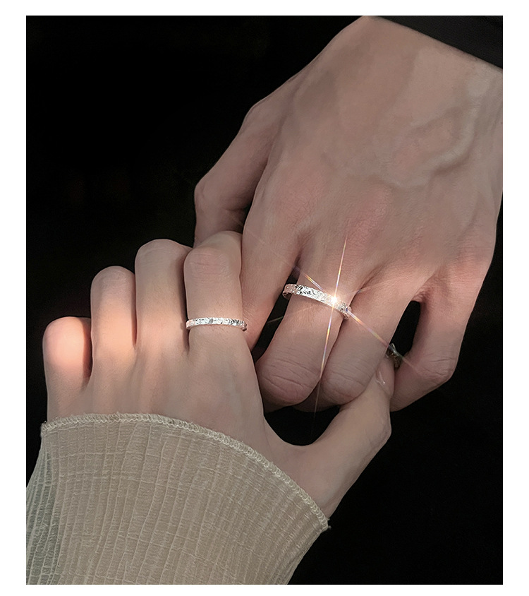 Damenring, offenes Design, Paarring