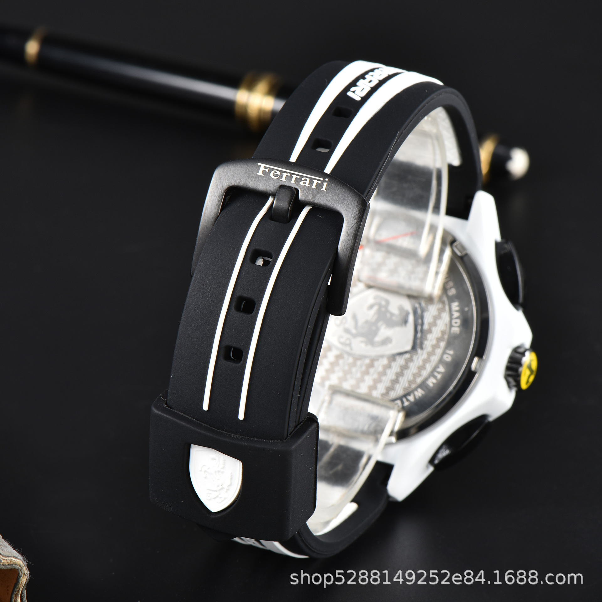 Guohuang Herrenuhr, 6 Zeiger, Gummiarmband